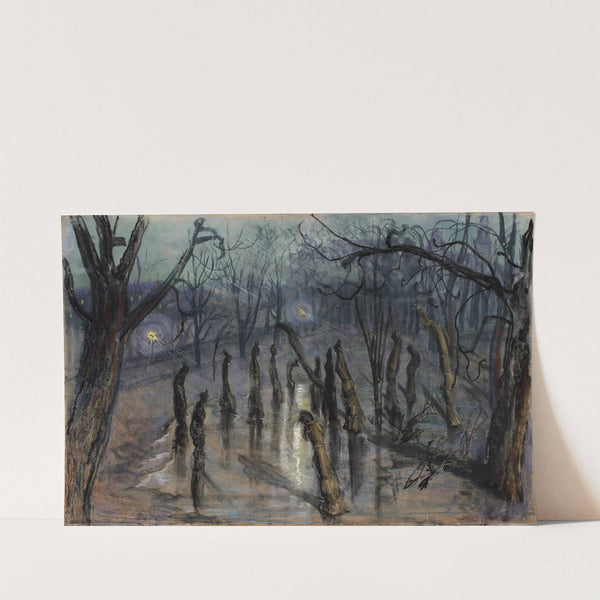 Chochoły (Straw Men Dancing in the Planty) (1898 - 1899) by Stanisław Wyspiański