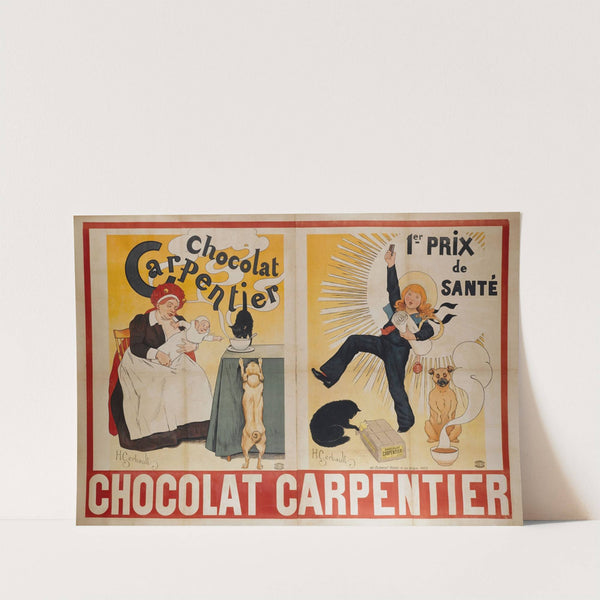 Chocolat Carpentier 1er PRIX de SANTE (1895) by Henry Gerbault