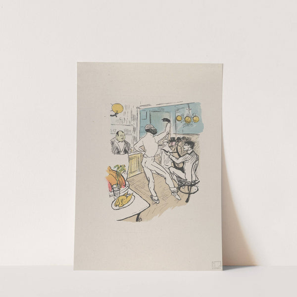 Chocolat Dansant (1896) by After Henri de Toulouse-Lautrec