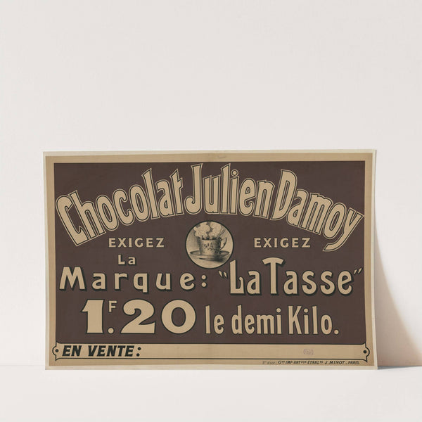 Chocolat Julien Damoy (1903) by Imp. J. Minot