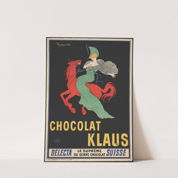 Chocolat Klaus (1903) by Leonetto Cappiello