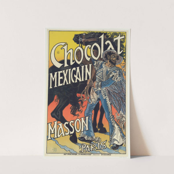 Chocolat mexicain Masson, Paris (1890) by Eugène Grasset
