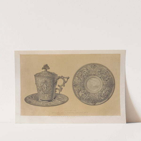 Chocolate cup in silver by Matthew Digby Wyatt