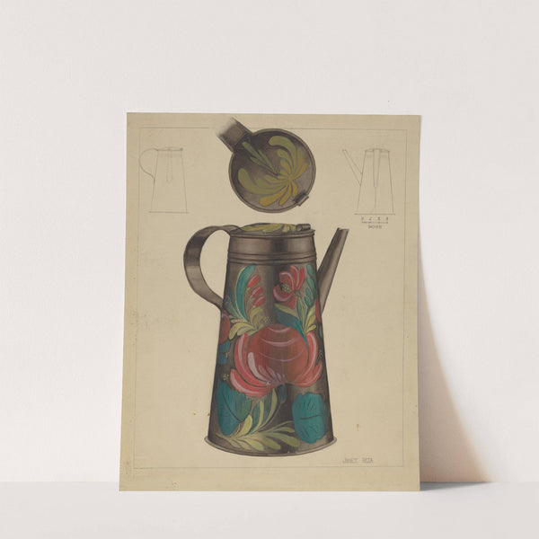 Chocolate Pot by Janet Riza