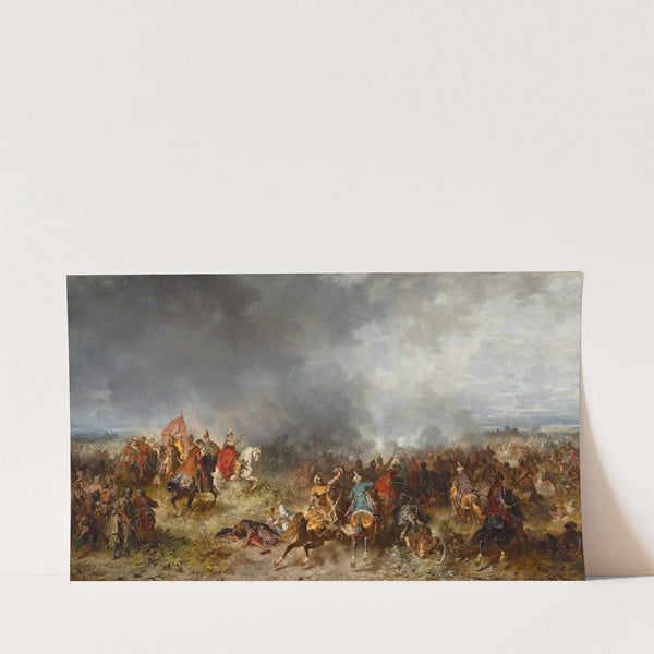 Chodkiewicz at Chocim (1867) by Jozef Brandt