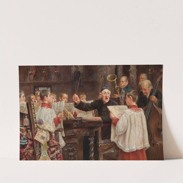 Choir Practice by José Gallegos Y Arnosa