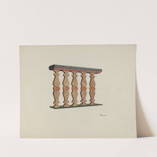 Choir Rail by Josephine C. Romano