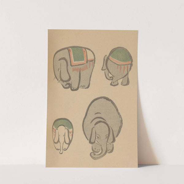 Chōjū ryakugashiki, Pl.03 by Masayoshi Kitao