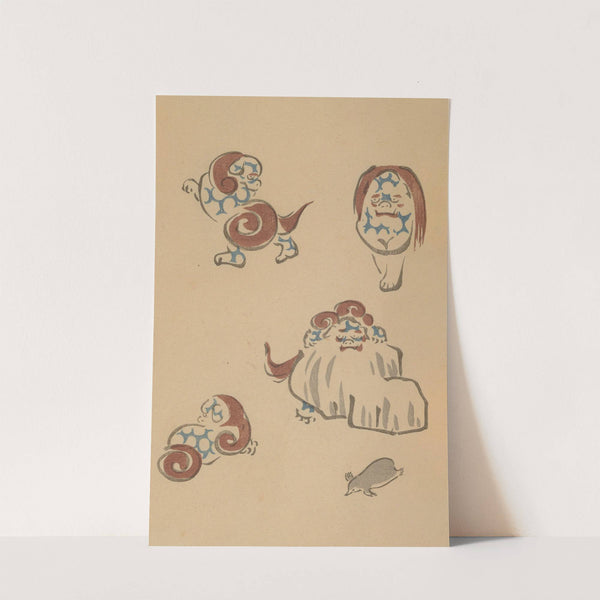 Chōjū ryakugashiki, Pl.12 by Masayoshi Kitao