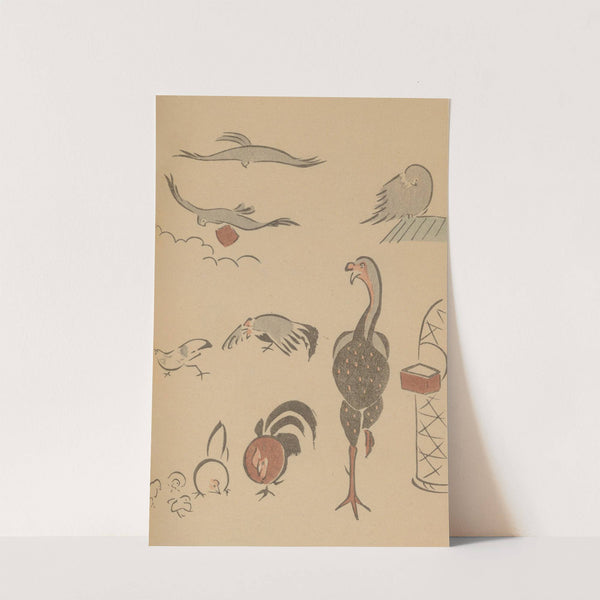 Chōjū ryakugashiki, Pl.19 by Masayoshi Kitao