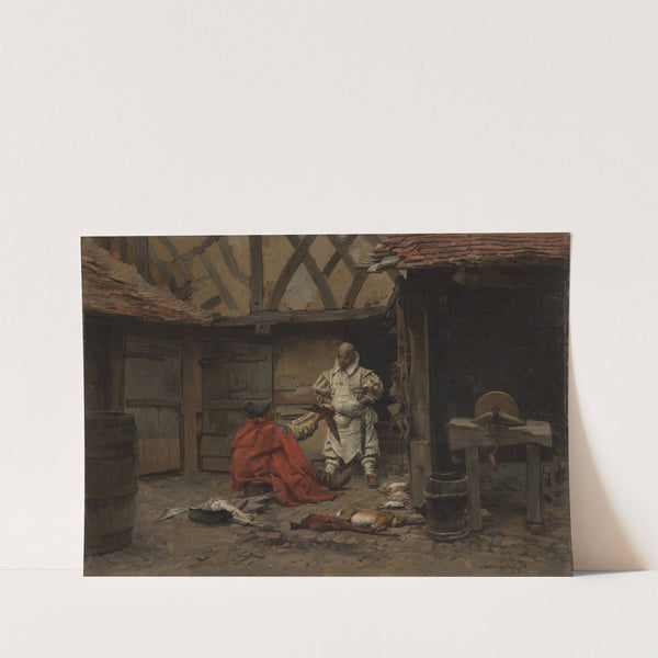 Choosing the Dinner (1872) by Alexandre-Louis Leloir