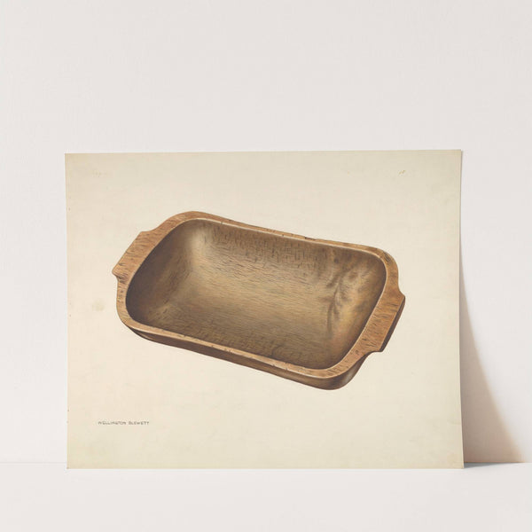 Chopping Bowl by Wellington Blewett