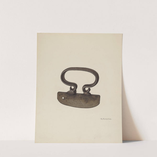 Chopping Knife by Nicholas Amantea