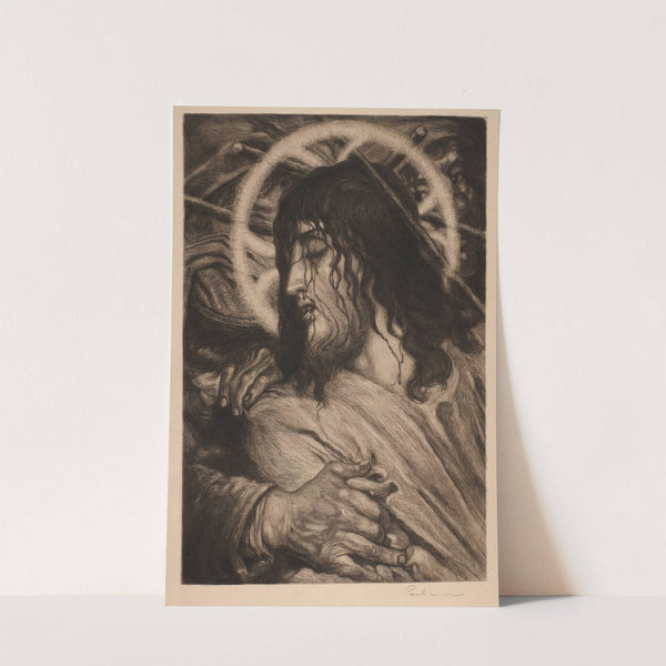 Christ according to the painting by Wojciech Piechowski (1905) by Józef Pankiewicz