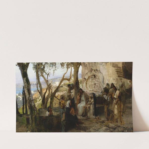 Christ among children (after 1872) by Henryk Siemiradzki