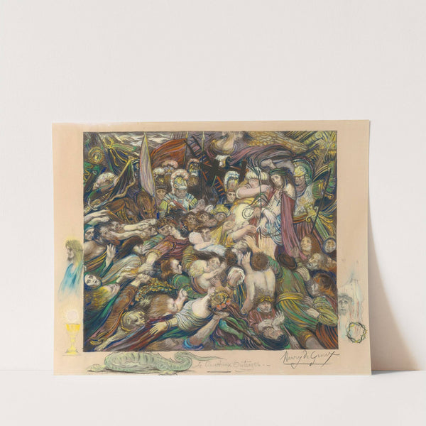 Christ Among His Tormentors (1894–1898) by Henry de Groux