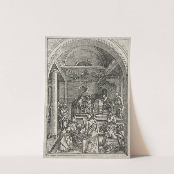 Christ Among the Doctors (1504–1505) by Albrecht Dürer