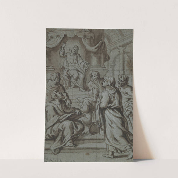 Christ Among the Doctors by Peter van Lint