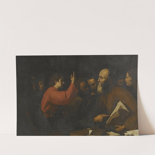 Christ Among The Doctors In The Temple by Jusepe de Ribera