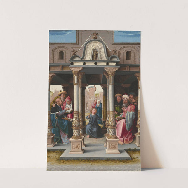 Christ among the Doctors (obverse) (c. 1513) by Bernard van Orley