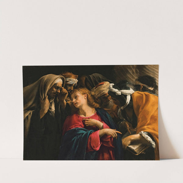 Christ Amongst The Doctors by Orazio Borgianni