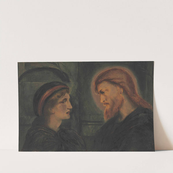 Christ And A Youth by Simeon Solomon