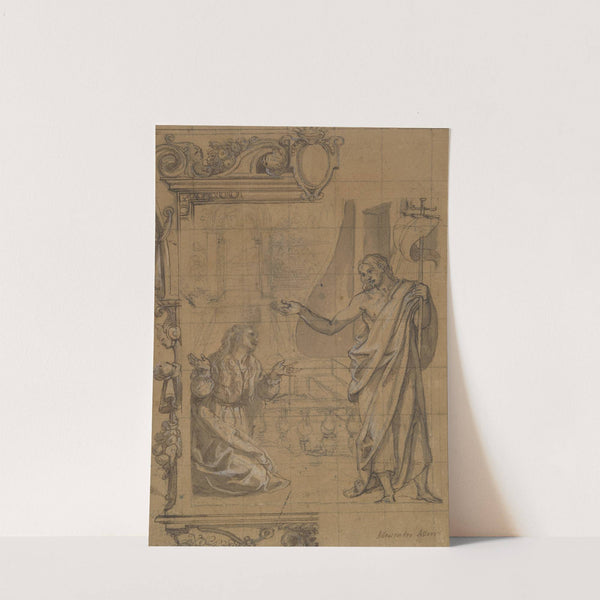 Christ and Mary Magdalene (ca. 1595–98) by Alessandro Allori