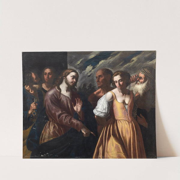 Christ and the Adulteress by Onofrio Palumbo