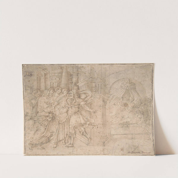 Christ and the Daughter of the Centurion by After Perino del Vaga