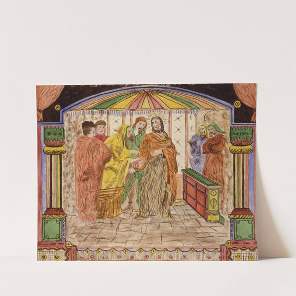 Christ and the Pharisees (ca. 1880) by Lawrence W. Ladd