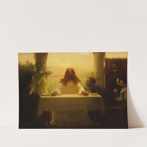 Christ and the Pilgrims at Emmaus by Pascal-Adolphe-Jean Dagnan-Bouveret