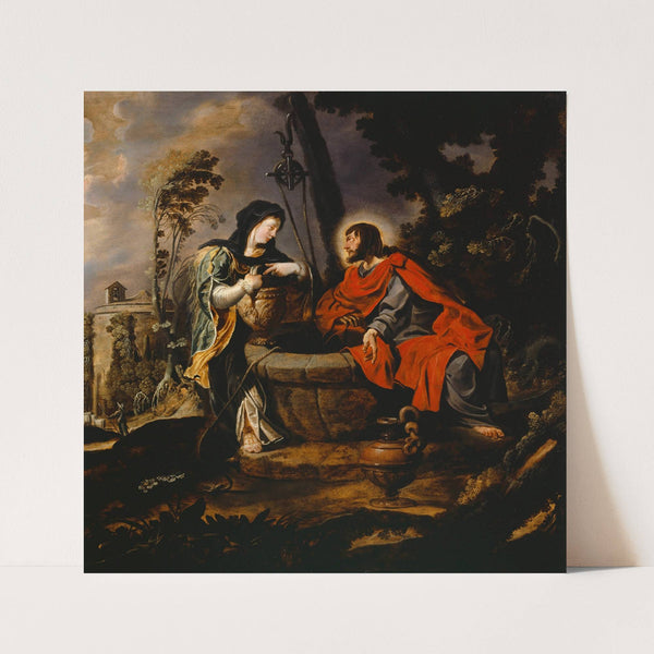 Christ and the Samaritan Woman by Simon de Vos