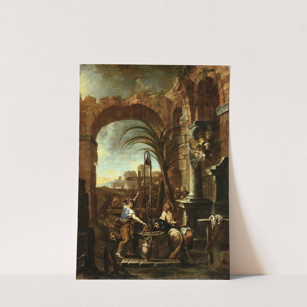 Christ and the Samaritan Woman (1705–1710) by Alessandro Magnasco