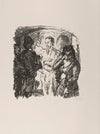 Christ and the Sinner, plate 3 from the portfolio ‘Six Lithographs to the New Testament’ (1911)