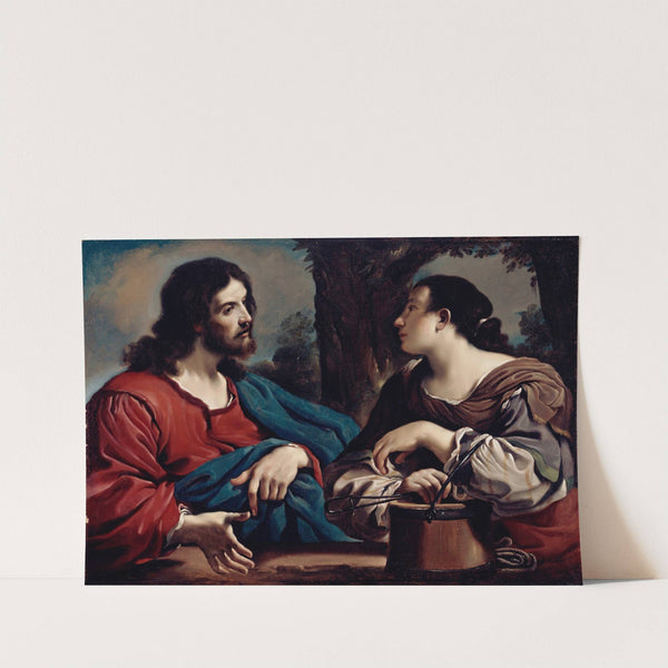 Christ and the Woman of Samaria (ca. 1620) by Follower of Guercino