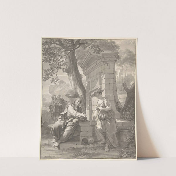 Christ and the Woman of Samaria by Nicolaas Verkolje