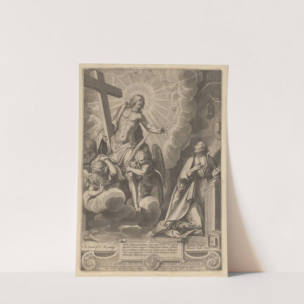 Christ appears to the Jesuit Jacob Ledema (1611) by Lucas Kilian