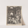 Christ as a guest of Simon the Pharisee (1576) by Diana Scultori