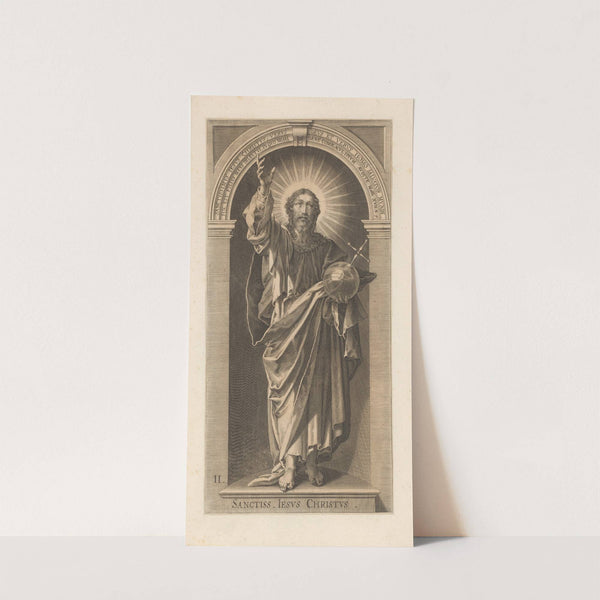 Christ as Salvator Mundi (1623) by Lucas Kilian