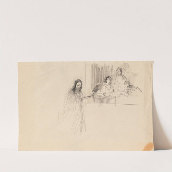 Christ at Emmaus (c. 1902) by Jean-Louis Forain