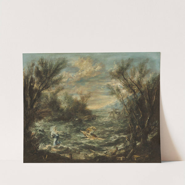 Christ at the Sea of Galilee (c. 1740) by Alessandro Magnasco