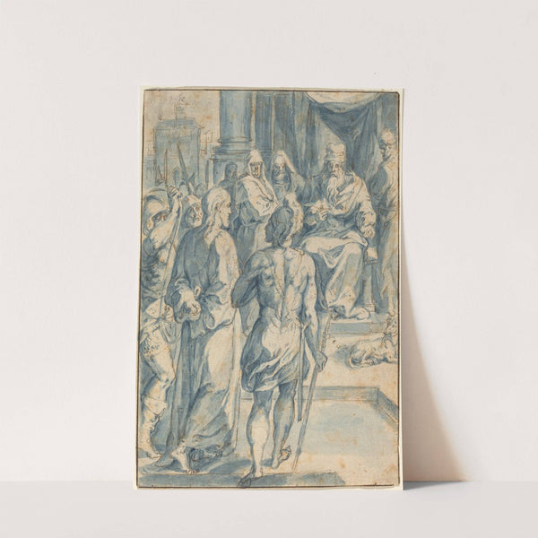 Christ before Caiaphas by Crispijn van den Broeck