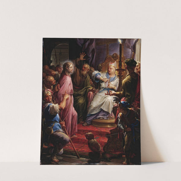 Christ Before Caiaphas by Francesco Trevisani