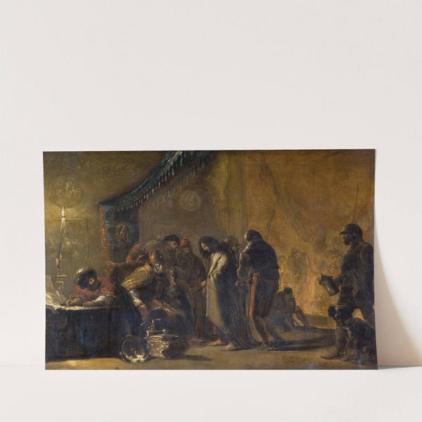 Christ Before Caiaphas by Leonaert Bramer