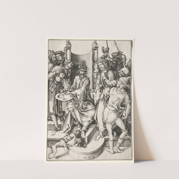 Christ Before Pilate (c. 1480) by Martin Schongauer