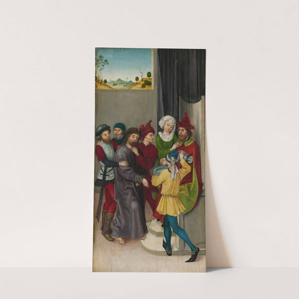 Christ before Pilate by Ludwig Schongauer