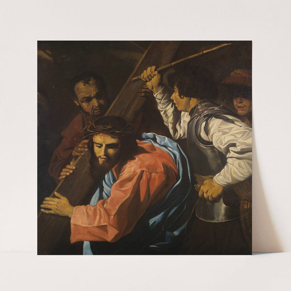 Christ Being Led To Calvary by Follower of Matthias Stomer