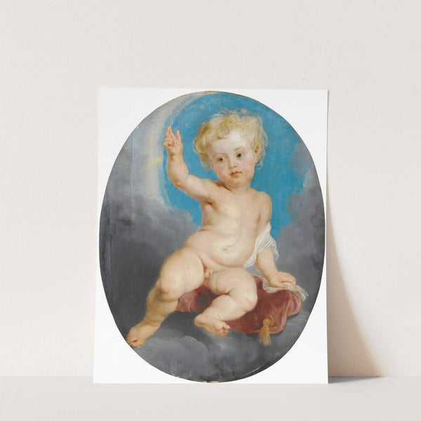 Christ Blessing by Follower of Peter Paul Rubens