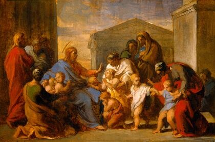 Christ Blessing The Children