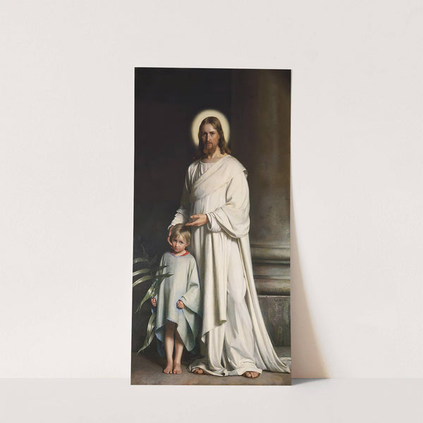 Christ blessing the little child by Carl Bloch